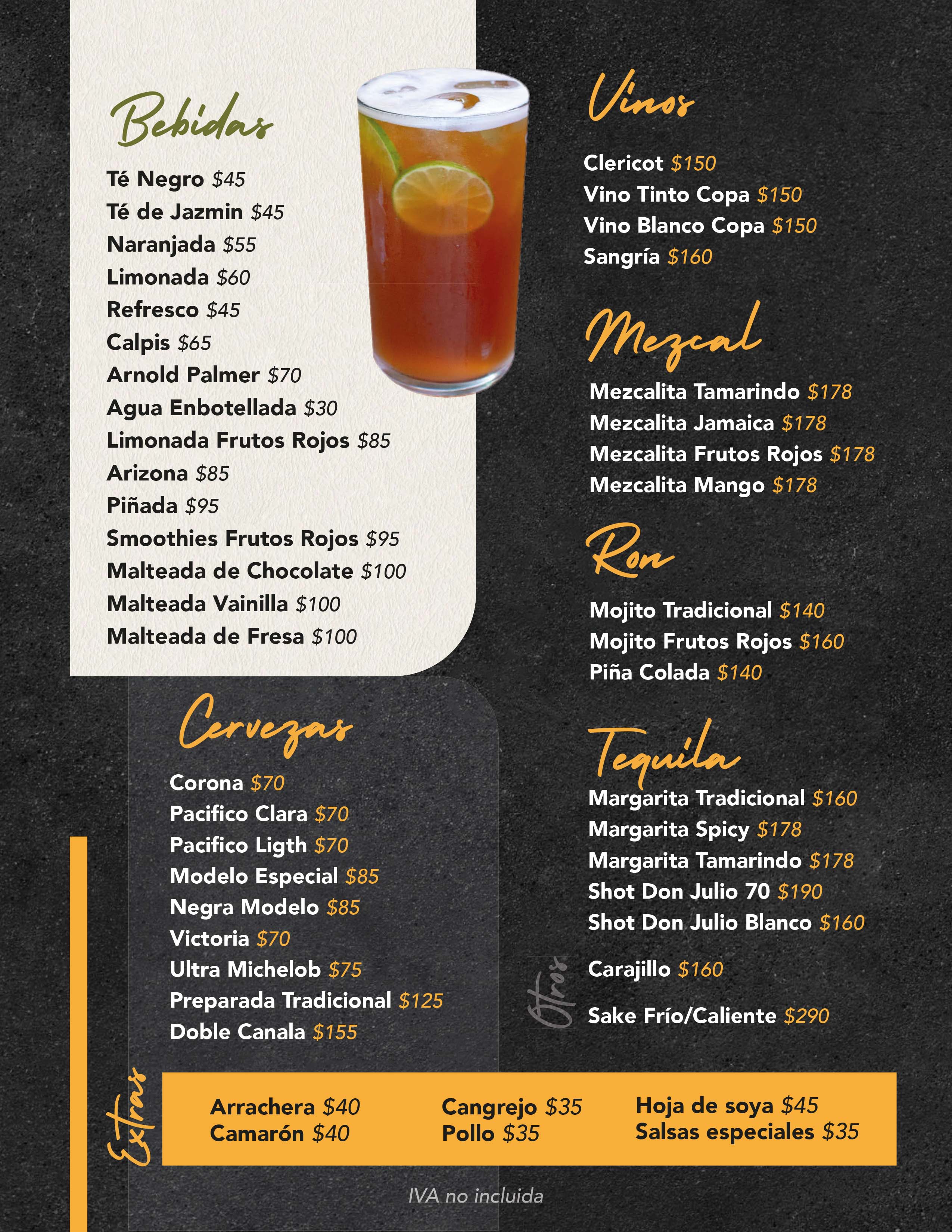 Bebidas